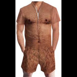 Men’s Funny Romper Pajama Size Small S
