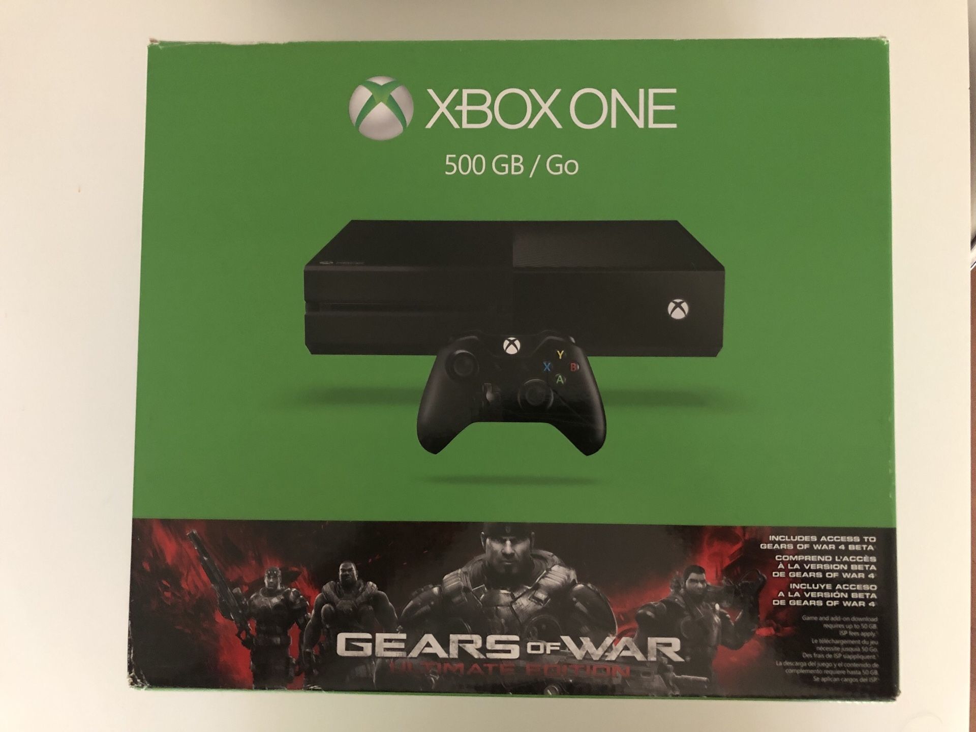XBOX ONE- 500 GB, with controller and free headset
