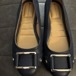 Navy Blue Flats 