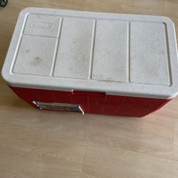 coleman chest cooler 48qt 24x14 inch