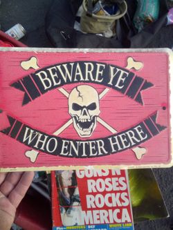 Vintage Tin Sign