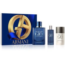 New Mens Georgio Armani Beauty Men 3pc Acqua Di Gio Profondo Eau De Parfum Mens Cologne Perfume De Hombre Nuevo Set