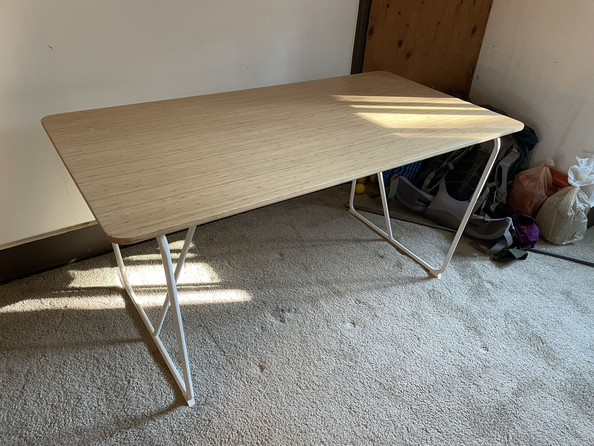 Ikea Bamboo Table Backaryd Desk
