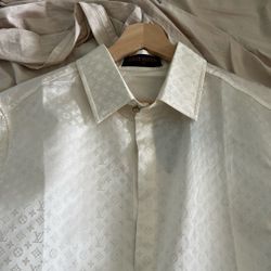 Louis Vuitton Mini Monogram Dress Shirt
