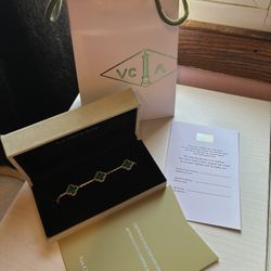 Green Van Cleef Bracelet 