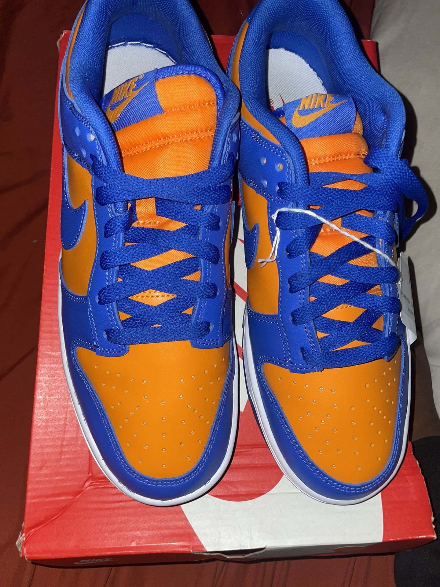 Brand New Nike Dunk Low Knicks - M Size 9 - W Size 10.5