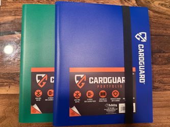 2 CardGuard 9-Pocket Trading Card Binders – New – 360 Card Capacity