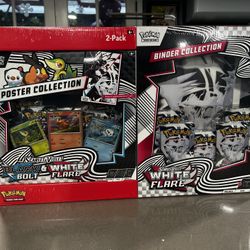 Sam’s Club Poster + Binder Collection (Black Bolt And White Flare)