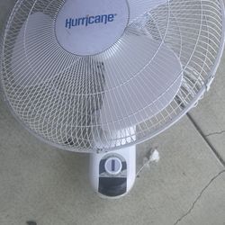 Hurricane Classic Oscillating Wall Mount Fan