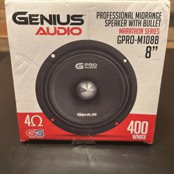 Genius Professional Midrange Speaker w/bullet