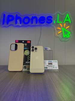 iPhone 14 Pro Max 256GB Gold Unlocked Good Condition (Free Accessories)