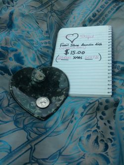 Fossil Stone Decorative Dish