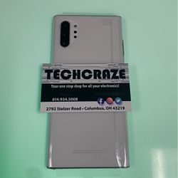 Samsung Galaxy Note 10+ Factory Unlocked 128GB Storage Aura White Excellent Condition Great Camera 