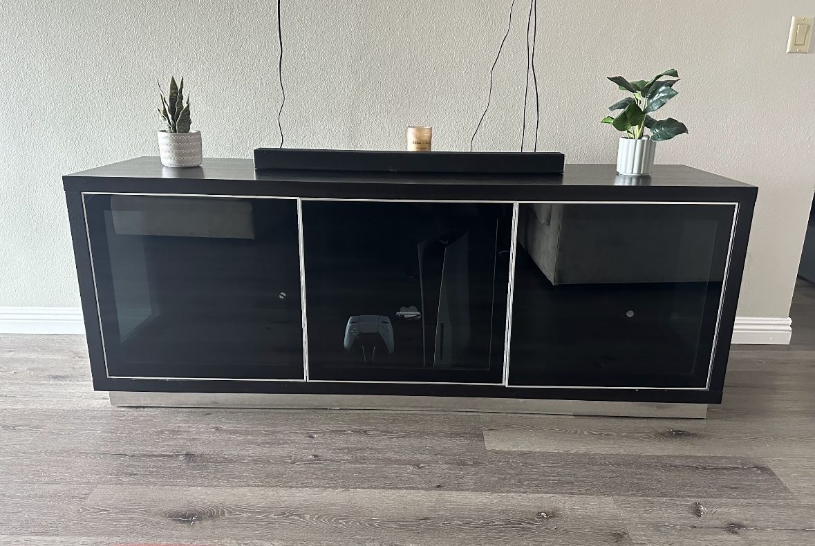 TV Console - 3 Section- 3 Shelves