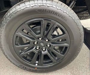 NEW 2025 FORD F150 PLATINUM 20' GLOSS BLACK  WHEELS TAKEOFFS 