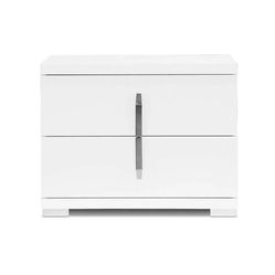 Scandinavian Designs Palermo white nightstand