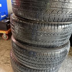 245/60R18 4 used tires