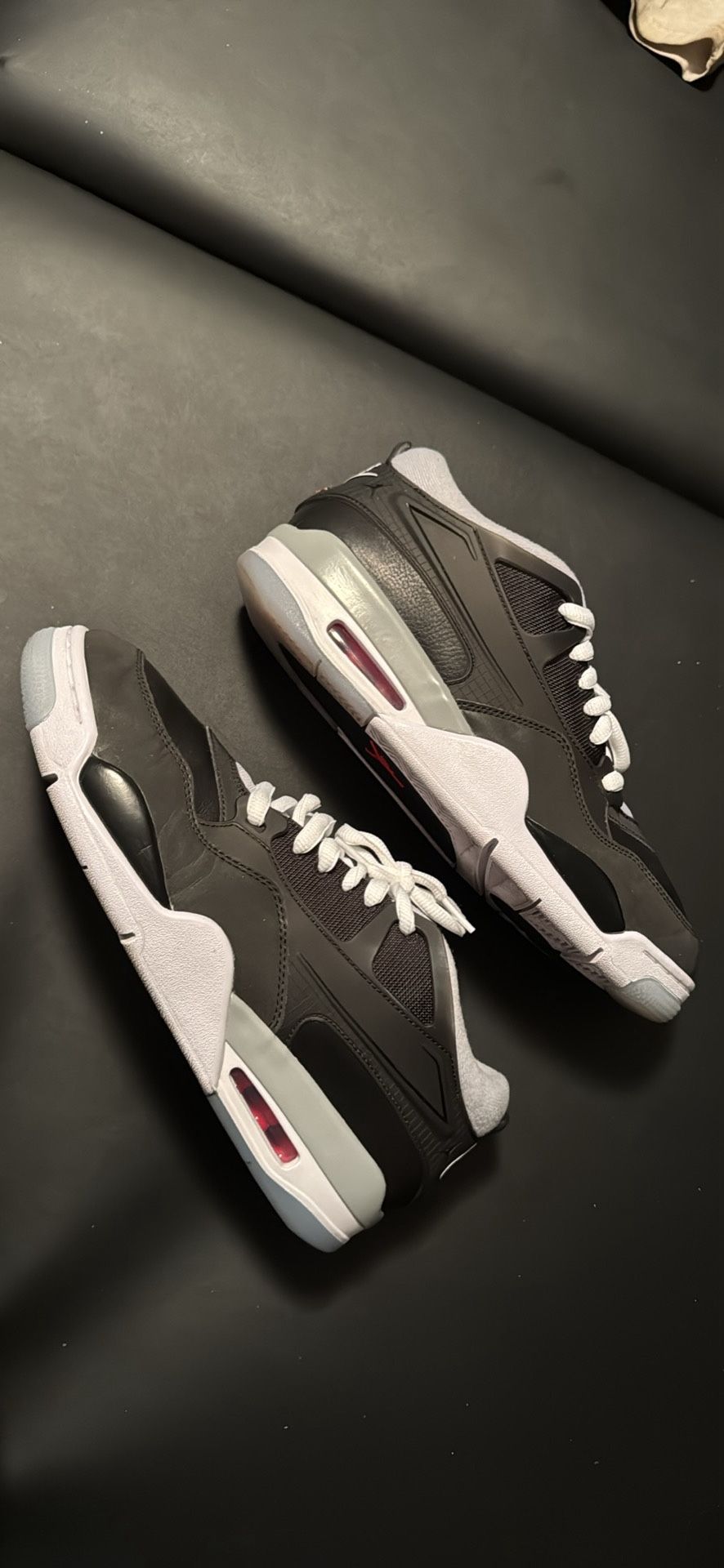 Size 10.5 - Air Jordan 4 RM Black Metallic