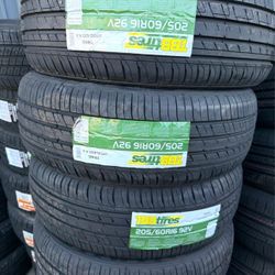 205/65/16 Tbb Tires Installed And Balanced 