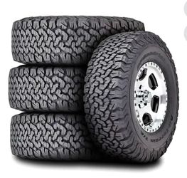 17” BF Goodrich KO2 Tires New  All Manufacturer Stickers  Size LT 285/70R17
