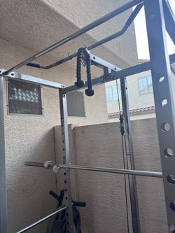 Squad Rack with Pull down & weights