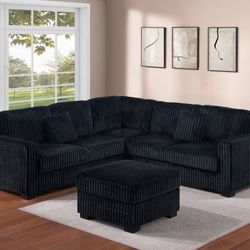Sectional Sofa With Ottoman