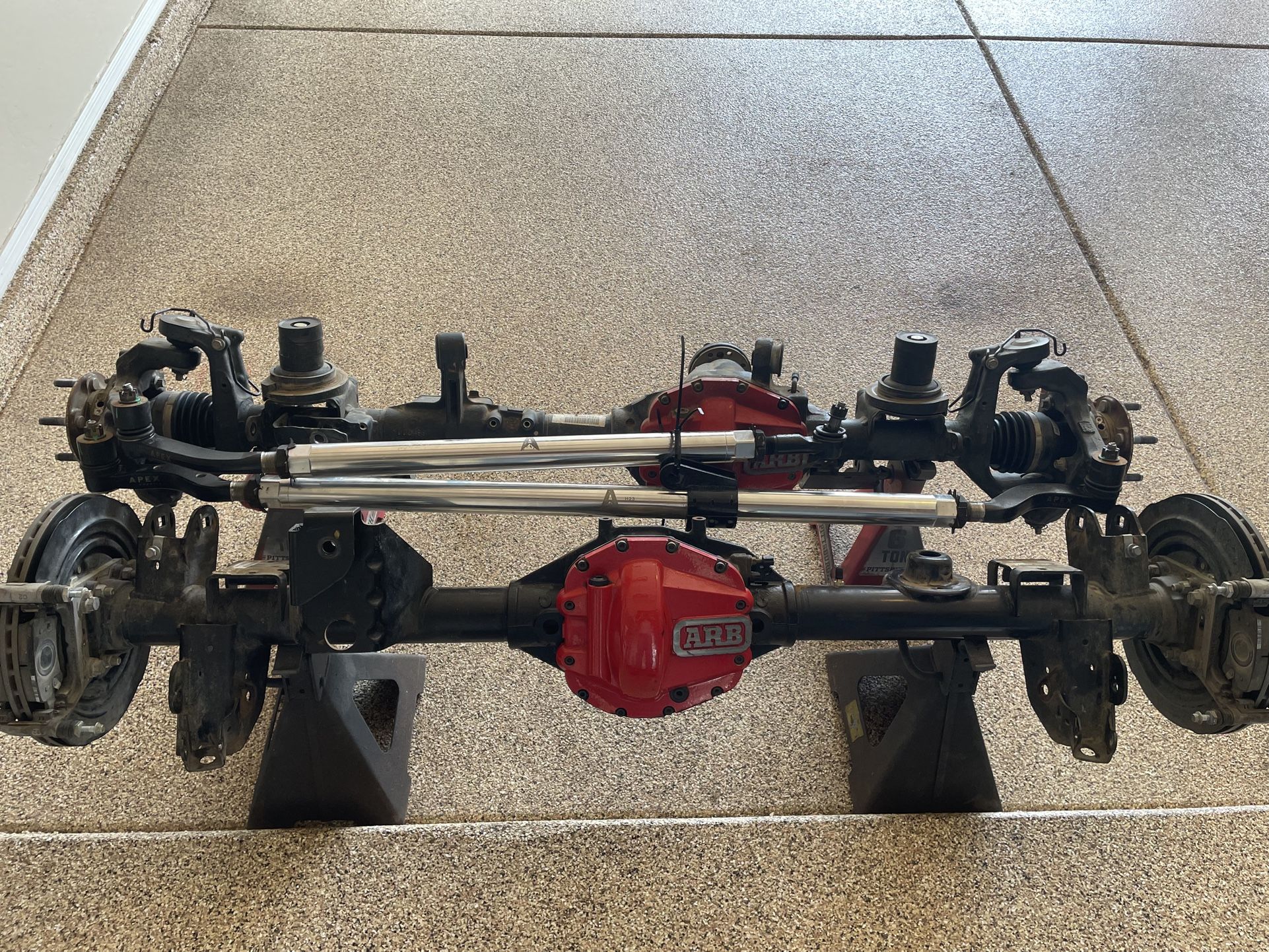 Jeep Wrangler Rubicon 392 Axles