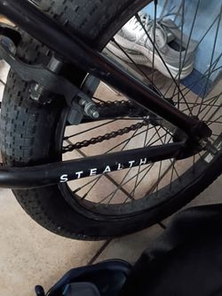Elite stealth BMX bike