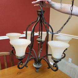 Bronze 2' Chandelier