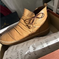 Tan Leather Boots