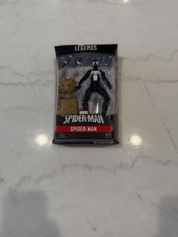 Marvel Legends Black Suit Spider-Man 6" Action Figure Sandman BAF Series