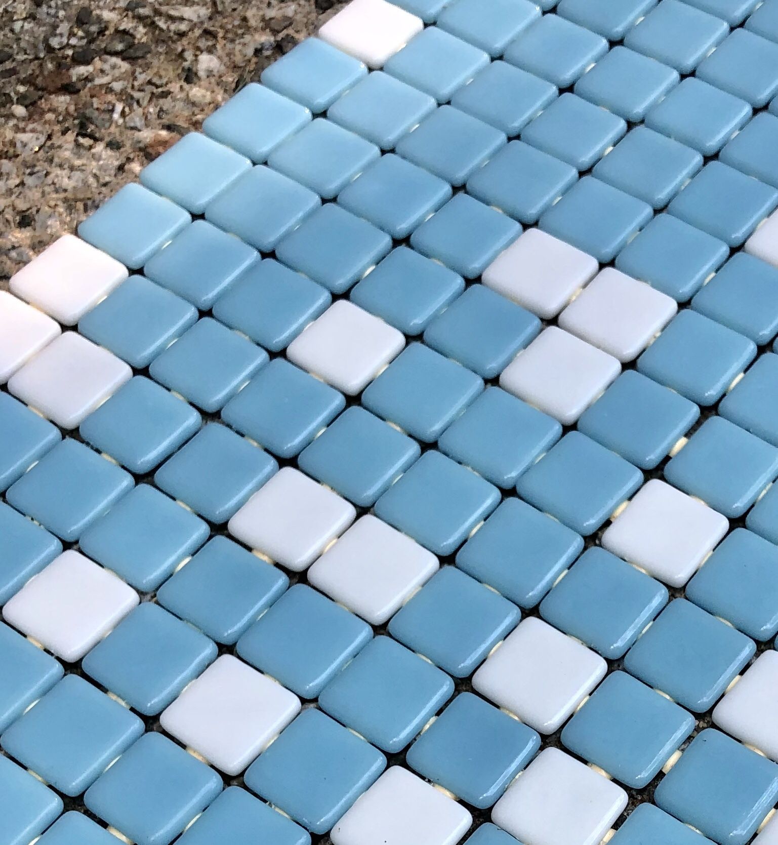 Wet application tile