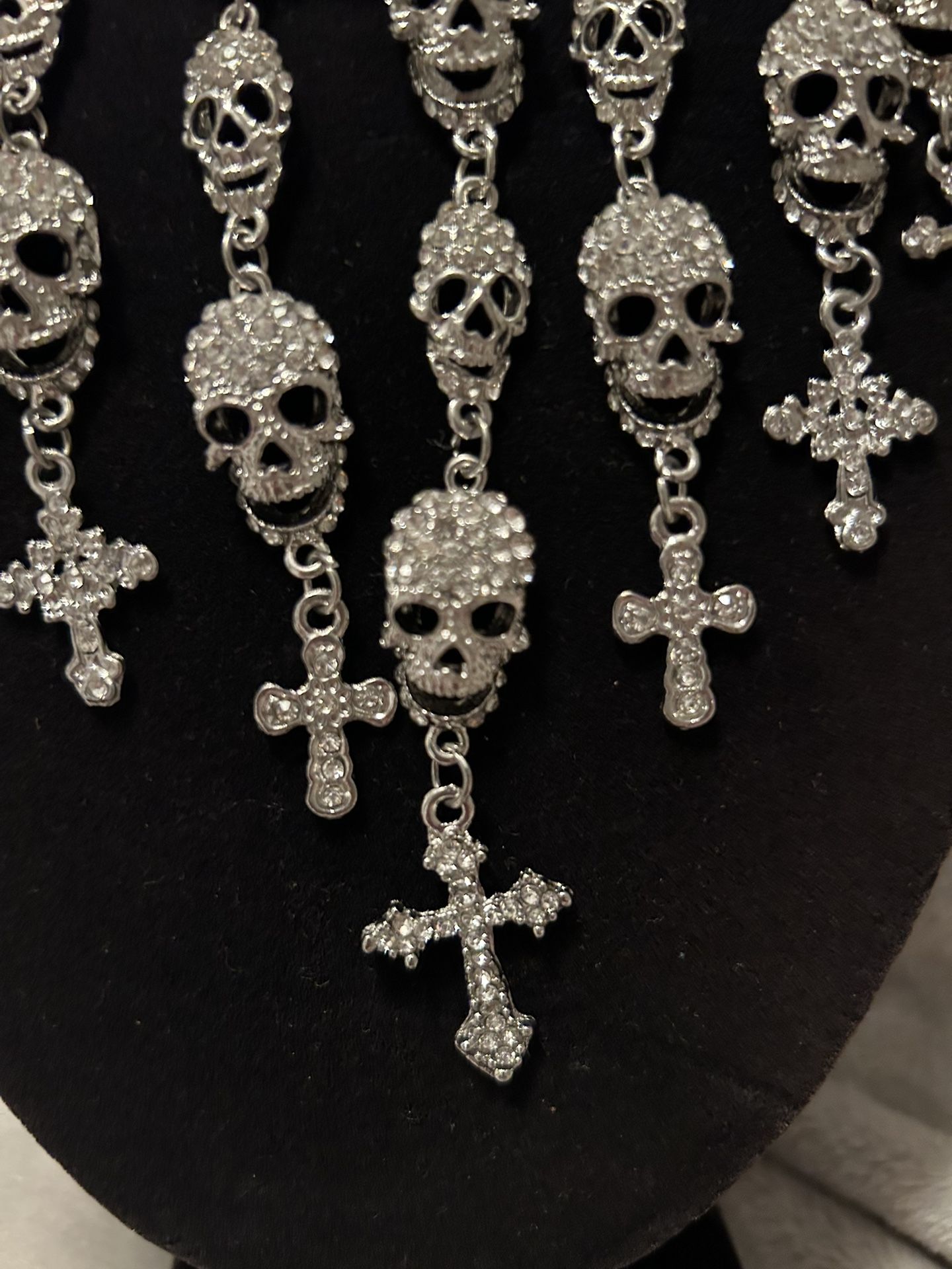 Cross Metal Chokers