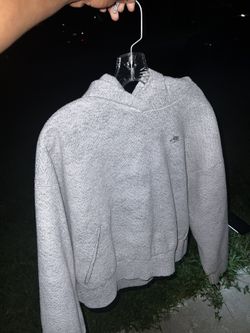 Nike Knitted Threaded Therma-fit Cropped Hoodie
