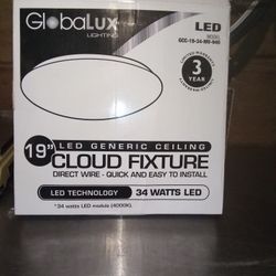 Globalux 19" LED Generic Ceiling Cloud Fixture