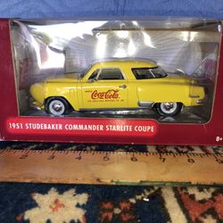 Johnny Lightning 1951 Studebaker Commander Starlite Coup Coca Cola