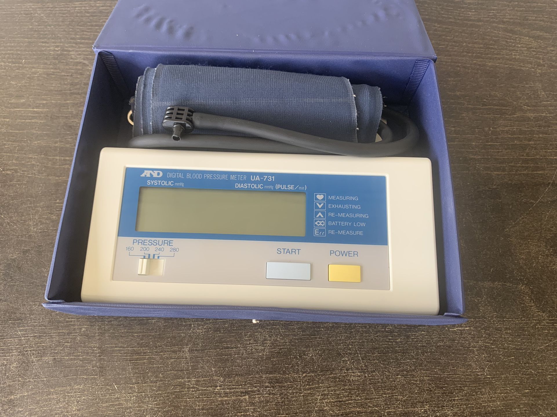 Vintage AND digital Blood Pressure Meter UA-731