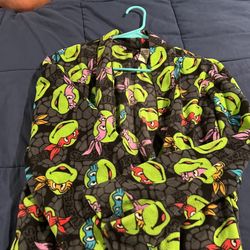 Mens Ninja Turtle Bathrobe