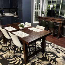 Pottery Barn Benchwright Extendable Dining Table