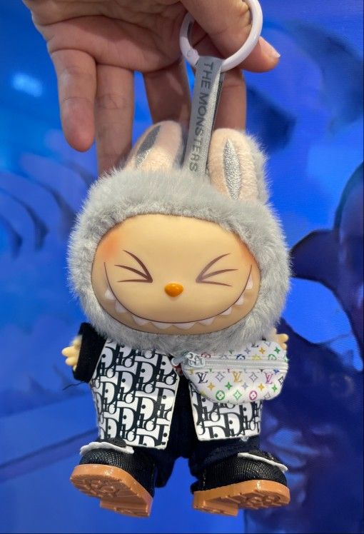 Pop Mart Labub Plush Toy Keychain