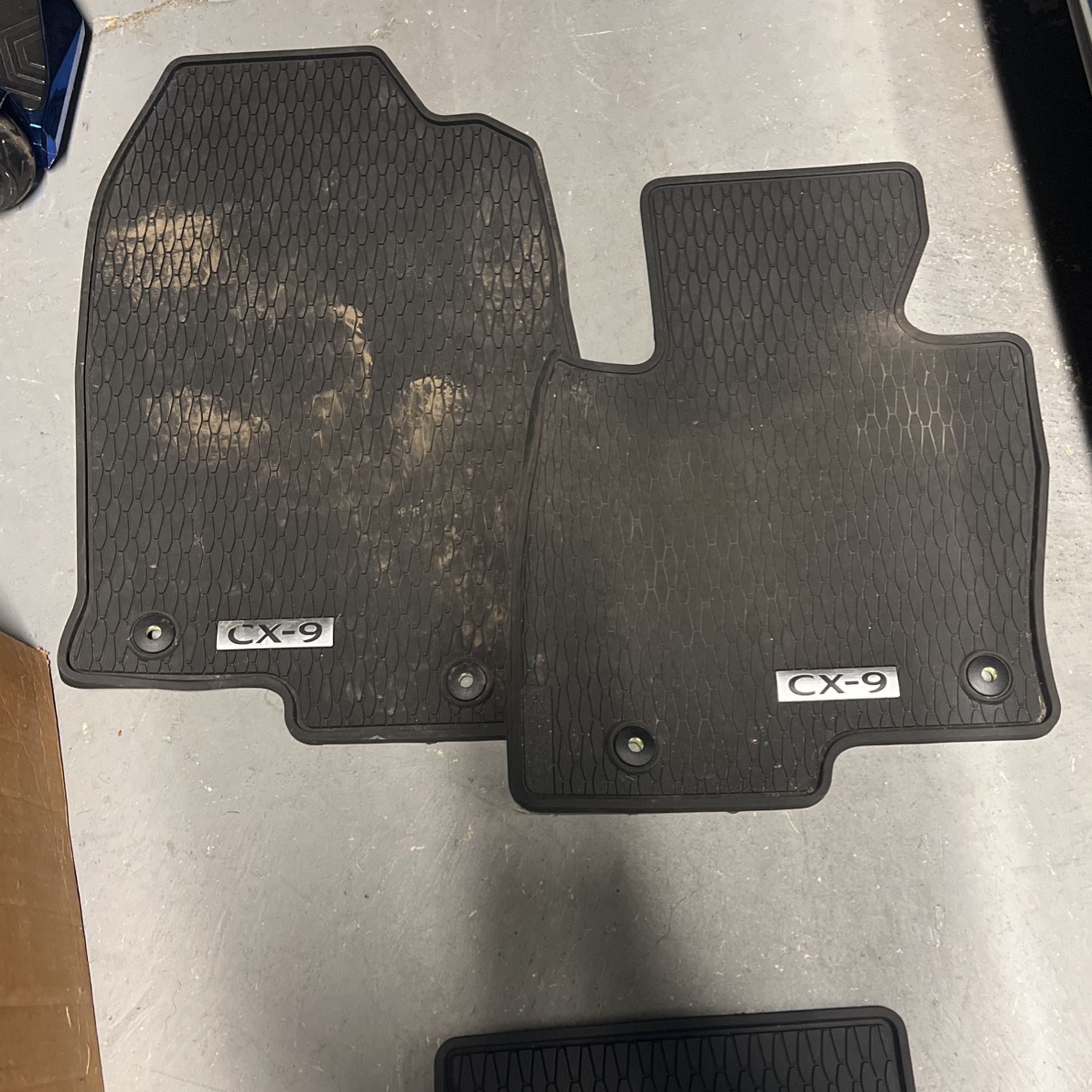 GENUINE Mazda CX-9 All Weather Floor Mats
