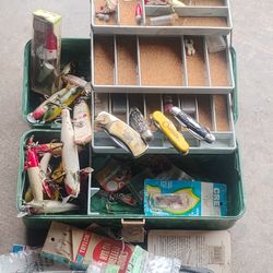 Old Vintage Antique Wood Fishing Lures 