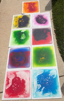 liquid sensory floor tiles