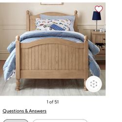 Pottery Barn Twin Bed 