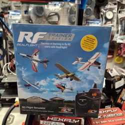 RC Flight Simulator Brand New Real Flight Including Controller And Cereal Number License $99 Special Deal
