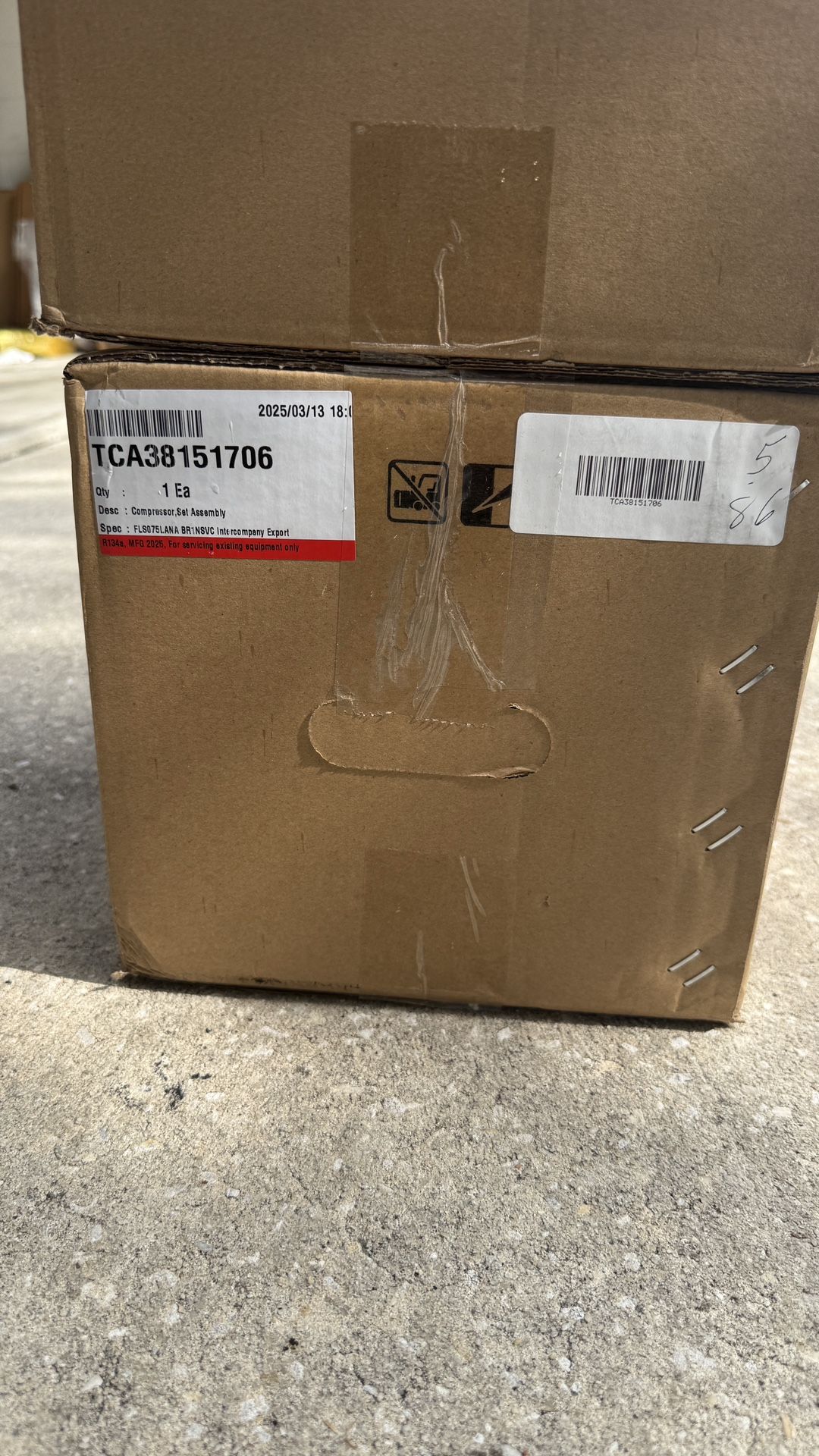 LG Compressor TCA(contact info removed)6 - OEM New