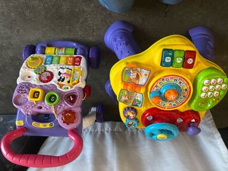 Activity center and walker