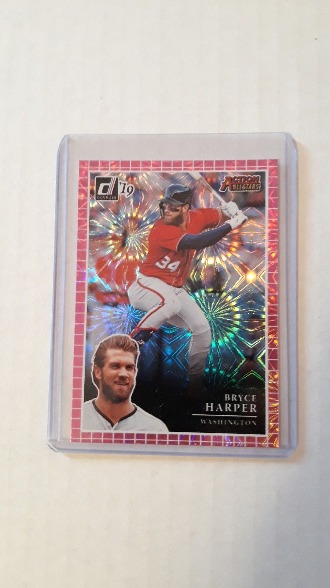 2019 Donruss Bryce Harper Action All Stars.