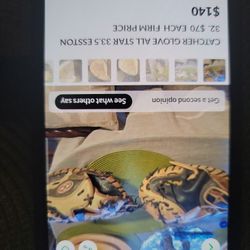 CATCHER GLOVE $70 EACH ONE  FIRM PRICE 