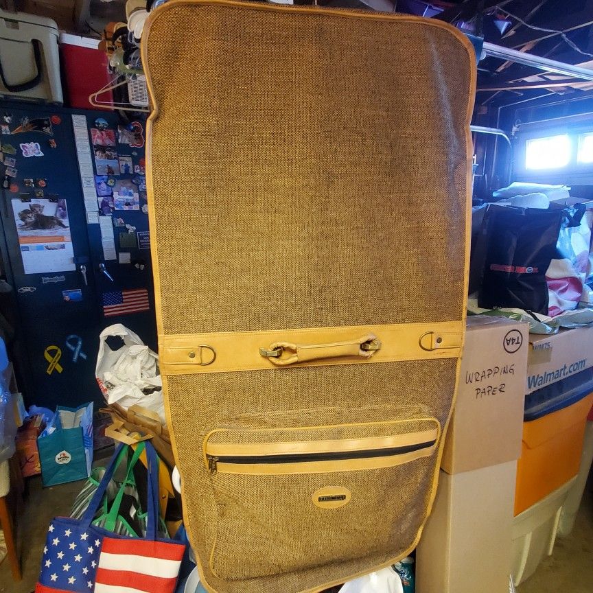 Tweed Travel Garment Bag
